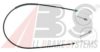 PEUGE 4745F9 Cable, parking brake